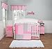 Trend Lab Lily Crib Bumpers, Pink