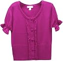 Pink Angel Girls 7-16 Button Front Sweater