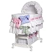 Ribbon Bassinet with Baskets