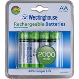 UPC 884617001120 product image for (4 pack) Westinghouse AA NI-MH 2000MAH Rechargeable Batteries | upcitemdb.com