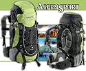 Neuer Trekkingrucksack von ASPENSPORT CHEROKEE 60 Liter Topausstattung