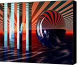 Beyond Tomorrow Canvas Print  Canvas Art  Artist Sandra Bauser Digital Art
