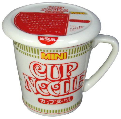 日清カップヌードル 醤油 蓋付きマグカップ