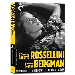 3 Films By Roberto Rossellini Starring Ingrid Bergman (Criterion Collection)
