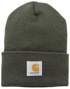 Carhartt Men's Acrylic Watch Hat,Dark Green,One Size