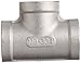 Stainless Steel 304 Cast Pipe Fitting, Tee, Class 150, 3/8