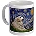 Starry Night Great Pyrenees Mug Mug by CafePress