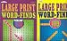 Kappa Large Print Word-Finds Set of 2 (Volume 128 & 129)