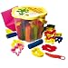 Idena 619019 - Kinderknete Eimer 24 Stangen + 9 F�rmchen