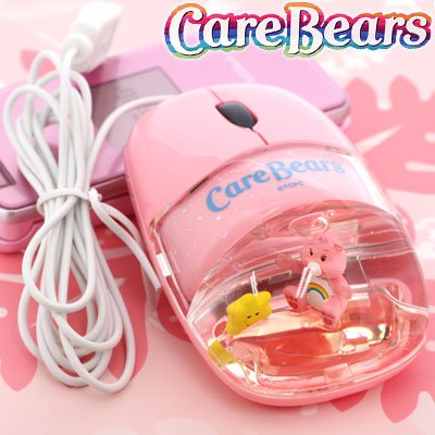 ケアベアアクアオプティカルマウス(ピンク)CBMM-259-PK