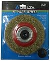 Delta 23-095 6-Inch Bench Grinder Wire Wheel, Fine