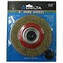 Delta 23-095 6-Inch Bench Grinder Wire Wheel, Fine