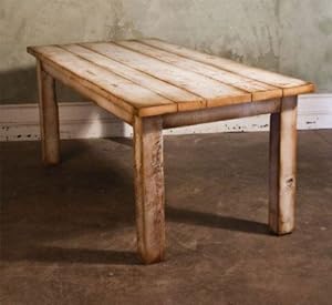 Painted Antique Pine Farmhouse Table