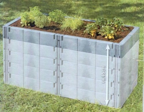 Juwel 20536 Aufbausatz f&uuml;r System-Hochbeet Gr.1 basalt