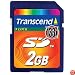 Transcend Ultra Performance 133X - Flash memory card - 2 GB - 133x - SD