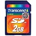 Transcend Ultra Performance 133X - Flash memory card - 2 GB - 133x - SD