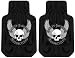 Harley Davidson w/ Skull and Wings - 2 Pc Car Floor Mats Set
