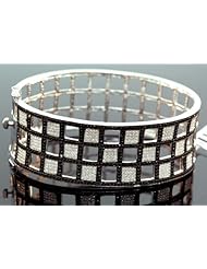 Ladies Silver Bangle Bracelet
