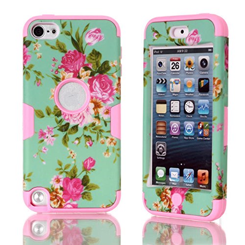Touch 5 Case,touch 5 Cases,ipod Touch 5 Case,ipod Touch Generation 5 5th Case,yuncase Touch 5 Hard Case with 3in1 Hybrid Hard Cover for Ipod Touch 5 5th Generation