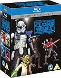Star Wars: The Clone Wars - The Complete Seasons 1-4 [Blu-ray] [Region Free]