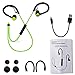 JoyValley Wireless Bluetooth Headphones, No Prompt Voice Headset, Light Weight, Sport Stereo Earphone, Latest V4.1 for iPhone, Samsung, Android Smartphone - Green