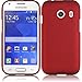 Samsung Galaxy Ace Style S765C Stardust s766c Case - Wydan (TM) Rubberized 2-Piece Snap On Hard Case Cover For Samsung Galaxy Ace Style S765C Stardust s766c - Red w/Wydan Stylus Pen