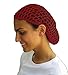 12 Beautiful Colored Short Hair Net Snoods - Value Pack By CoverYourHair®