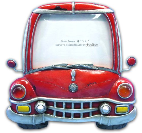 Bollo Regalo Red Car Photo Frame 6x4" C113-6A2