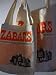 ニューヨーカー愛用！ ZABAR'S ゼイバーズ キャンバス トート エコ バッグ 2枚セット (レギュラー&ミニ)