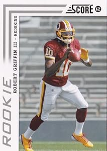 Robert Griffin III 2012 Score Football Mint Rookie Year Card #368
