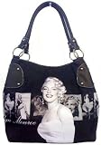 Marilyn Monroe Hand Bag Images Black & White