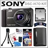 Sony DSC-H70 Cyber-Shot DSCH70 16.1 MP Digital Camera with 10x Wide-Angle O ....