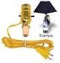 Easy Lamp Kit Turns a Wine Bottle Into An Instant Lamp (Lot of 2)