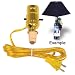 Easy Lamp Kit Turns a Wine Bottle Into An Instant Lamp (Lot of 2)