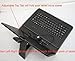 Shamo's Keyboard Case for 10.1 Inch Tablet Google Android Black Leather Keyboard Case Micro USB Tablet Pc Allwinner Android 10 Great Pu Material Soft and Comfortable Qwerty Keyboard Quiet Keystrokes [ Shamo's Authorized Seller]