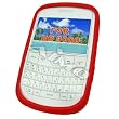 RIM Blackberry Bold 9000 Swirly Line Protector Soft Case Silicone Thick Cover Red
