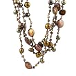 Metallic Colored Dyed Pearl Necklace