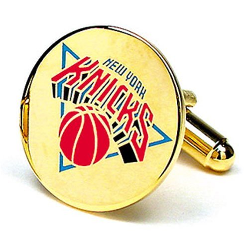 New York Knicks NBA Logo'd Executive Cufflinks w/Jewelry Box by Cufflinks