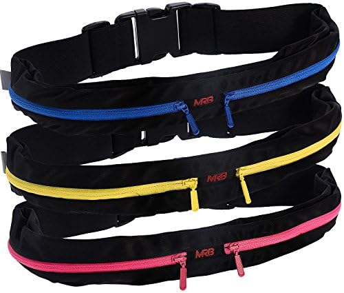 Superior Running Belt with Reinforced zipper - Two expandable pockets best to bring your smartphone, keys, cash, wallet, fitness gear and passport - Water resistant material protects items during workouts, cycling, hiking, leisure and travel activities - Money-back guarantee