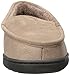 IZOD Men's Microsuede A-Line Slipper with Terry Lining