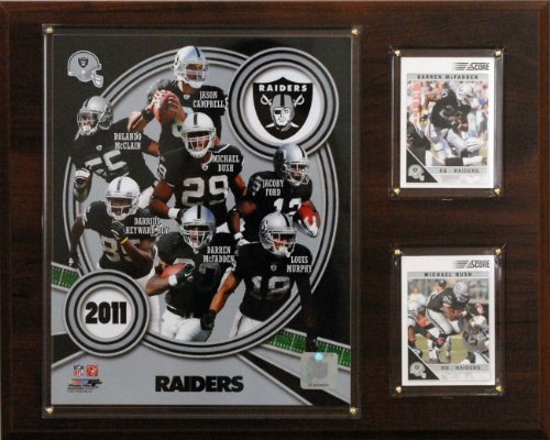 NFL Oakland Raiders 2011 Team Plaque