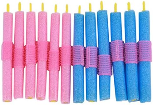 WeK Self-adhesive Velcro Style Sponge Rollers Hair Styling Curlers Tool