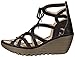 FLY London Women's YUKE663FLY Wedge Sandal