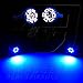 TGP T10 Blue 6 LED SMD Wedge Map Light Bulbs Pair 2003-2010 Compatible with Hummer H2