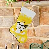 Boston Bruins Snowman Knit Stocking