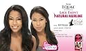 Freetress Equal Lace Front Natural Hairline Wig - Estelle-1B