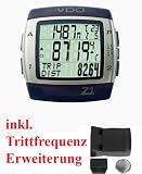 VDO Z1 Fahrradcomputer inkl. Trittfrequnzerweiterung
