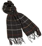 V Fraas Men's Multi Colored Box Plaid Muffler