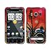 Polka Street Lamp Rubberized Snap on Design Hard Case FaceplateSprint Htc Evo 4g