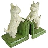 Cast Iron Westie Dog Bookends